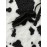 Women's Elegant Half-Zip Hooded Jacket, Plus Size Winter Warmth Coat with Full-Zip Front, Soft Fleece Lining, Animal Print (Cow/Sheep Design), Casual Outerwear, Cold Weather Wear, Stylish Outerwear, Zip-Up Coat
