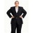 Plus Size - 8000NW Big Size Navy Blue Women'S Suit. Jacket Material: 100% . 8000NW Navy Blue Women'S Suit. This Slim-fitting, Elegant, And Unique Business Suit Has A Simple Style And Is Suitable For Spring And Autumn Wear