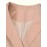 Elegant Office Suit Set for Women - Solid Color Polyester Blazer with Front Bow Detail and 3/4 Sleeves, Matching Trousers - Non-Stretch Woven Fabric, Suit Collar, Autumn/Winter Collection